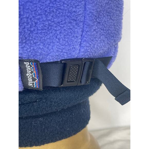 Vintage 90s Patagonia Synchilla Duck Bill Fleece Hat Cap Sz Small With Ear Flaps main image 8